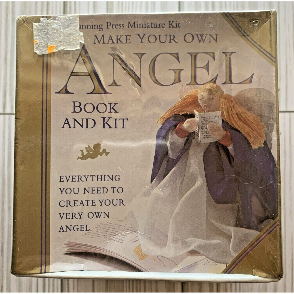 Make Your Own Angel Kit Running Press NIP Christmas Tree Topper Blue Cape